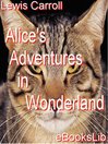 Imagen de portada para Alice's Adventures in Wonderland